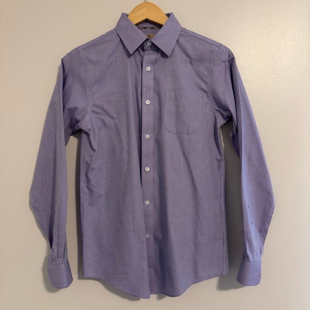 Class Club Lavender & Blue Dress Shirt
